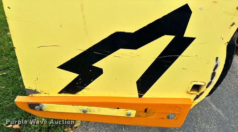 image for item MQ9478 Snow Wolf Ultra Series  skid steer snow plow