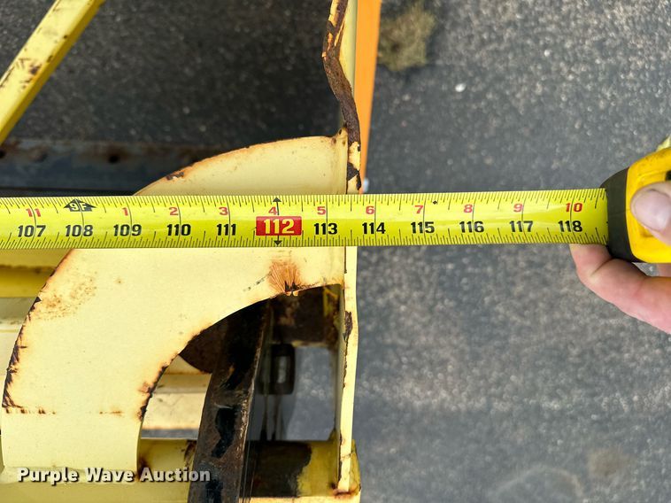 image for item MQ9478 Snow Wolf Ultra Series  skid steer snow plow