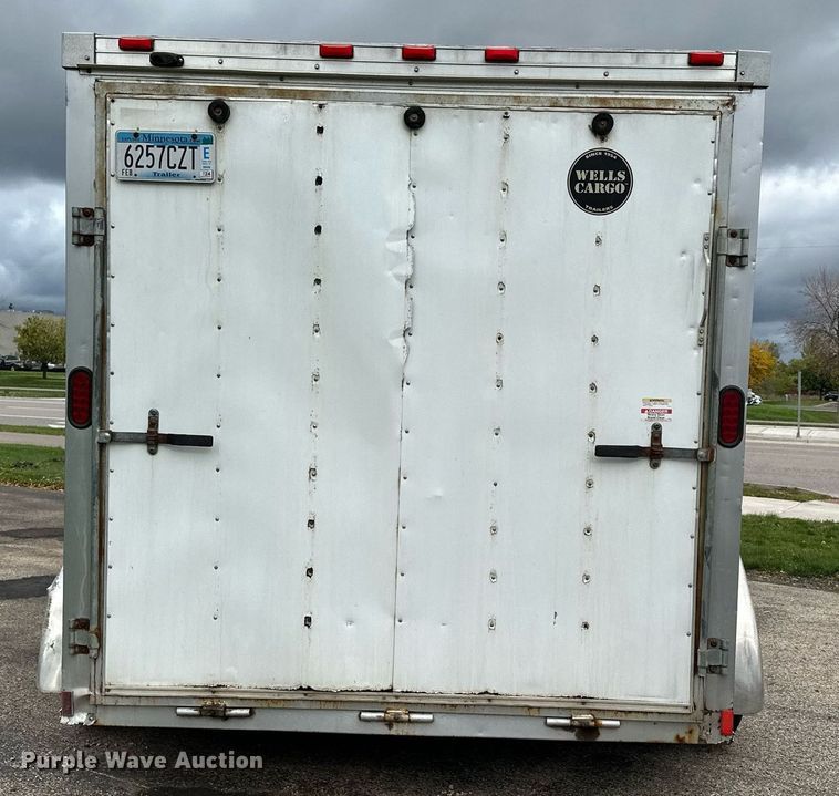 image for item MQ9484 2014 Wells Cargo  enclosed cargo trailer