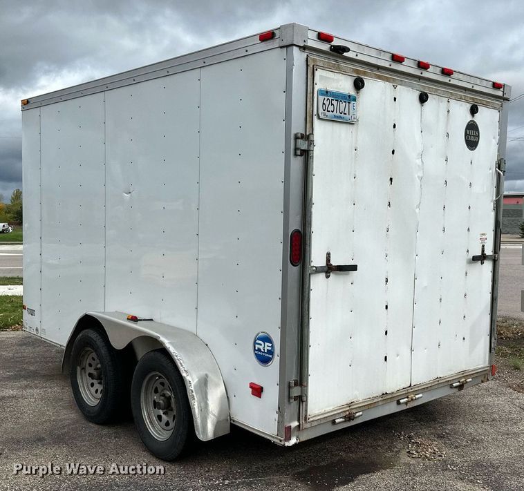 image for item MQ9484 2014 Wells Cargo  enclosed cargo trailer