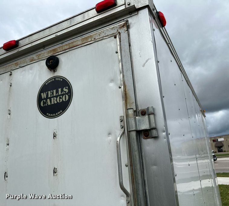 image for item MQ9484 2014 Wells Cargo  enclosed cargo trailer