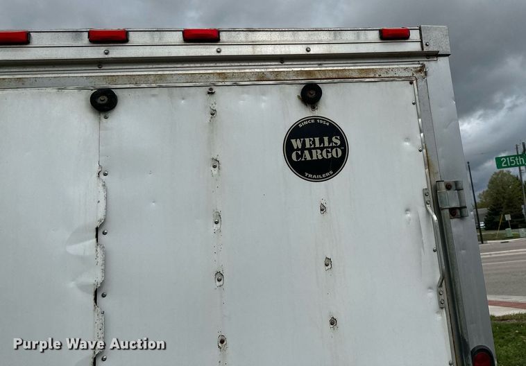 image for item MQ9484 2014 Wells Cargo  enclosed cargo trailer