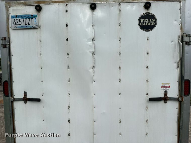 image for item MQ9484 2014 Wells Cargo  enclosed cargo trailer