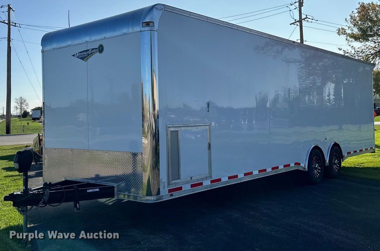 image for item MQ9488 2022 Vintage Trailers LTD P830  enclosed cargo trailer