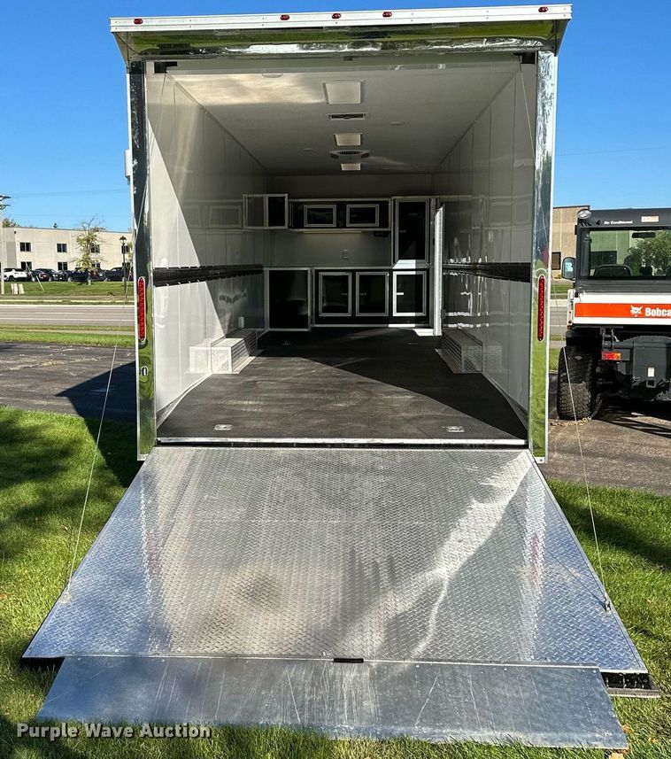 image for item MQ9488 2022 Vintage Trailers LTD P830  enclosed cargo trailer