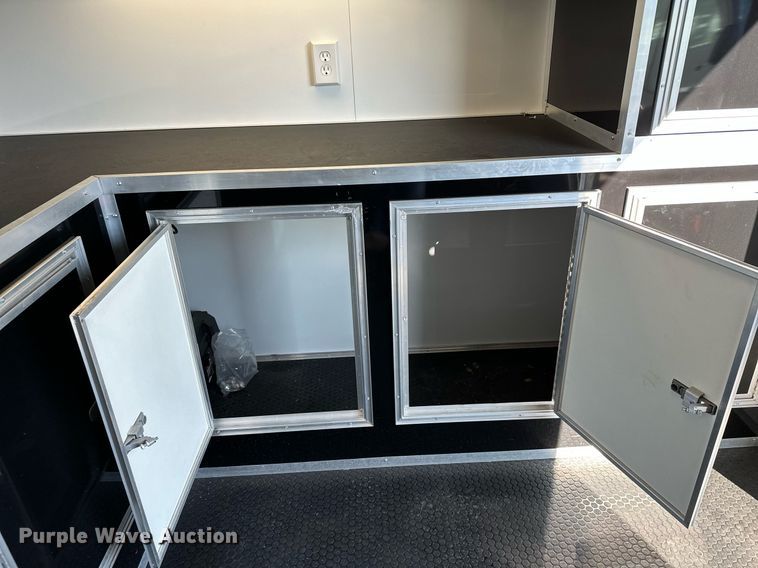 image for item MQ9488 2022 Vintage Trailers LTD P830  enclosed cargo trailer