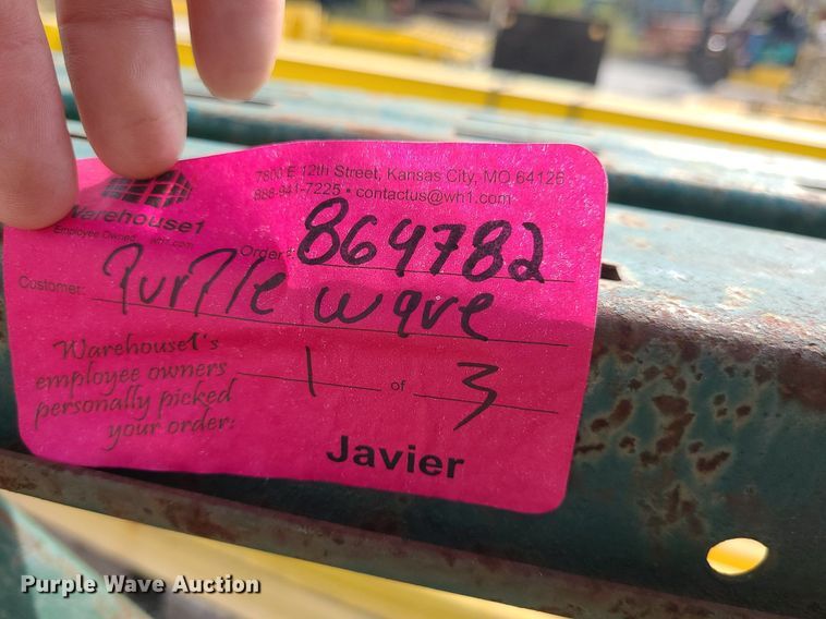 image for item MQ9561 Pallet racking