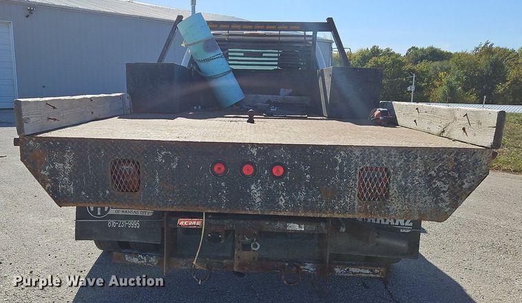 image for item MU9235 2012 Ford F550 Super Duty XL  flatbed truck