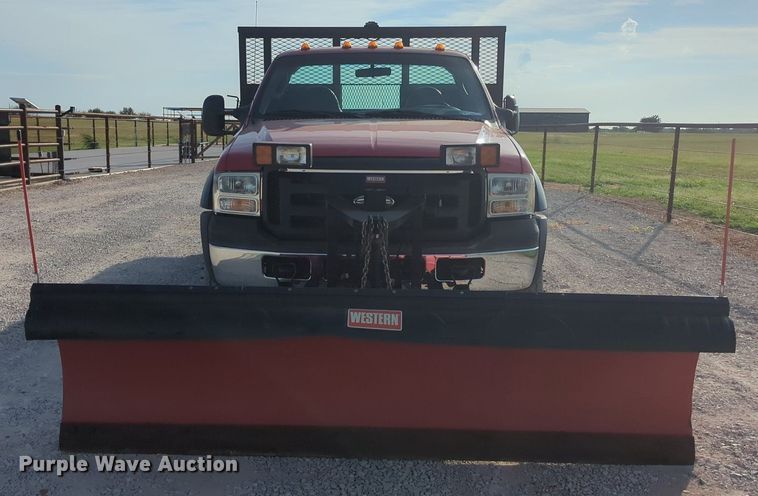 image for item MX9448 2006 Ford F550 Super Duty  dump flatbed truck