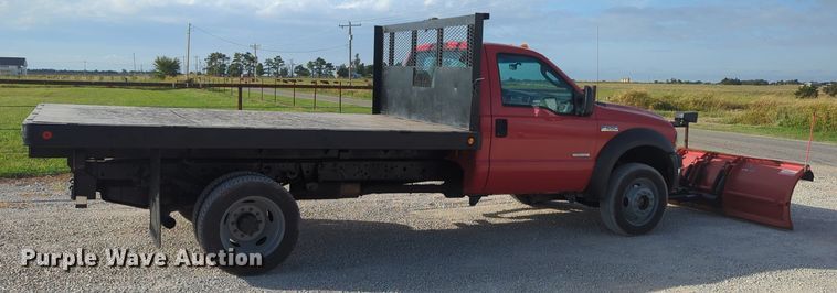 image for item MX9448 2006 Ford F550 Super Duty  dump flatbed truck