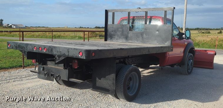 image for item MX9448 2006 Ford F550 Super Duty  dump flatbed truck