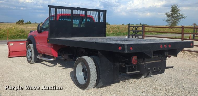 image for item MX9448 2006 Ford F550 Super Duty  dump flatbed truck