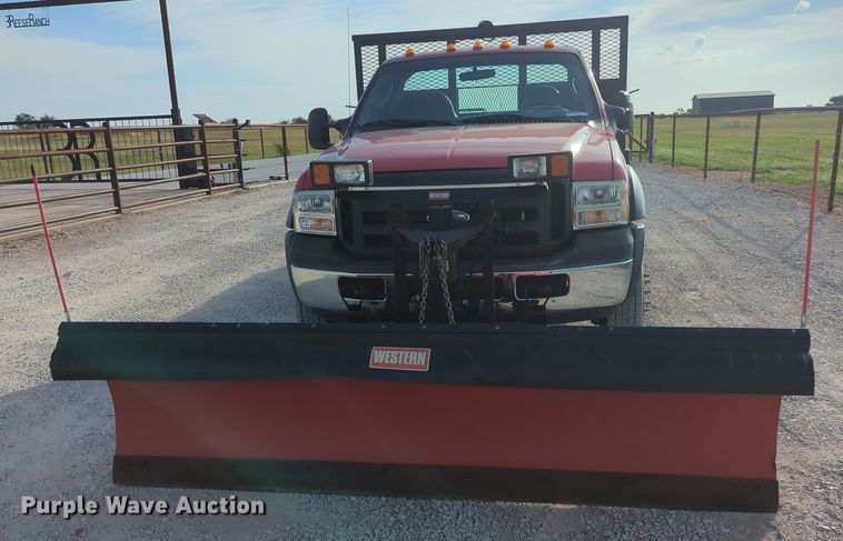 image for item MX9448 2006 Ford F550 Super Duty  dump flatbed truck