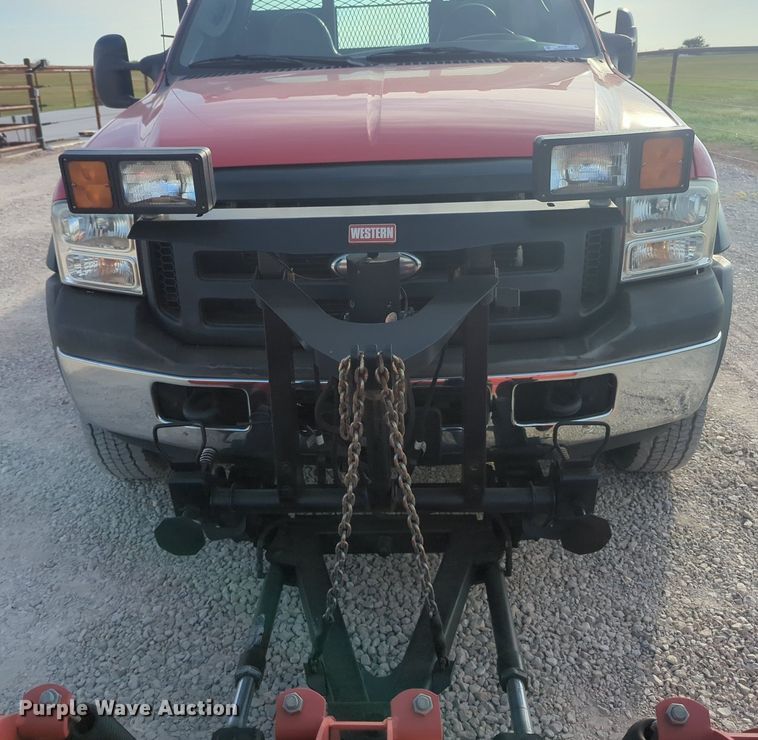 image for item MX9448 2006 Ford F550 Super Duty  dump flatbed truck