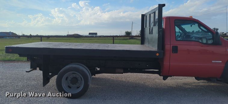 image for item MX9448 2006 Ford F550 Super Duty  dump flatbed truck