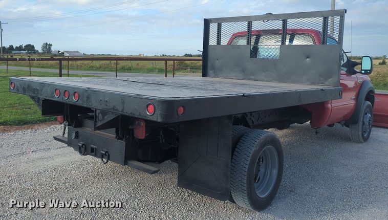 image for item MX9448 2006 Ford F550 Super Duty  dump flatbed truck
