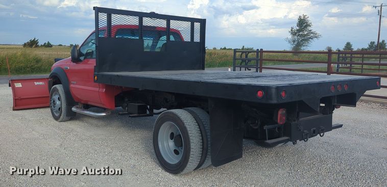image for item MX9448 2006 Ford F550 Super Duty  dump flatbed truck