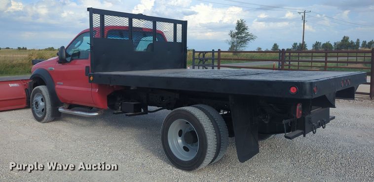 image for item MX9448 2006 Ford F550 Super Duty  dump flatbed truck