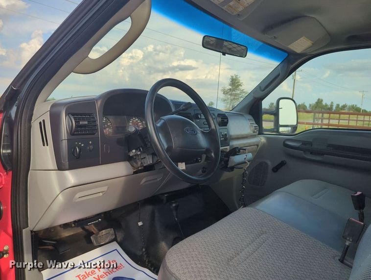 image for item MX9448 2006 Ford F550 Super Duty  dump flatbed truck