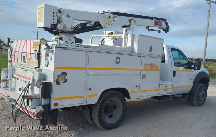image for item MX9449 2011 Ford F550 Super Duty  utility / service truck