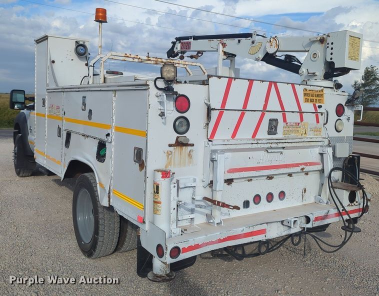 image for item MX9449 2011 Ford F550 Super Duty  utility / service truck