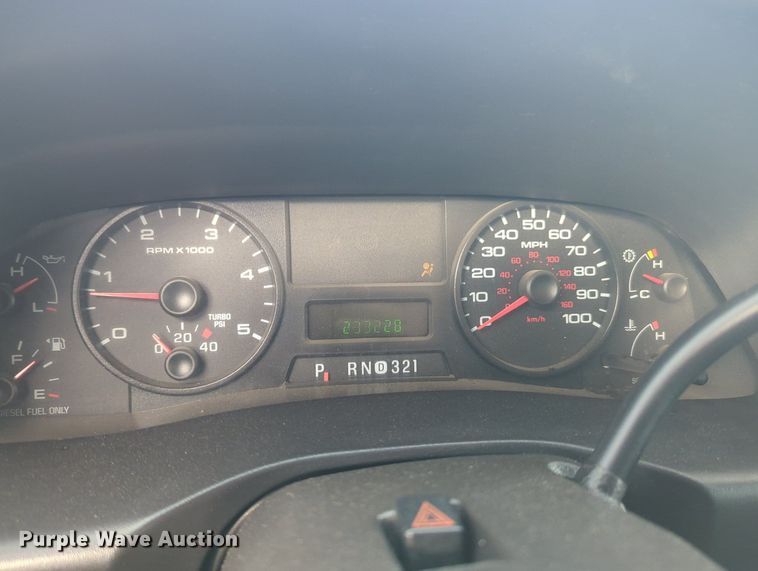 image for item MX9450 2007 Ford F550 Super Duty  SuperCab utility / service truck