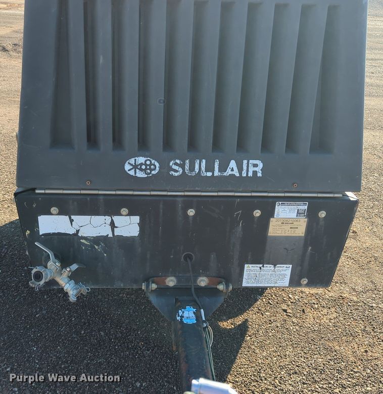 image for item MX9464 Sullair 185  air compressor