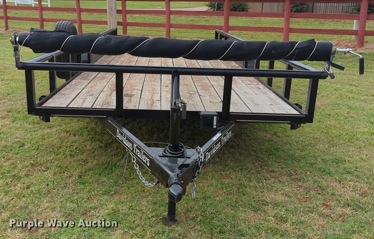 image for item MX9488 2021 Davidson Trailers  utility trailer