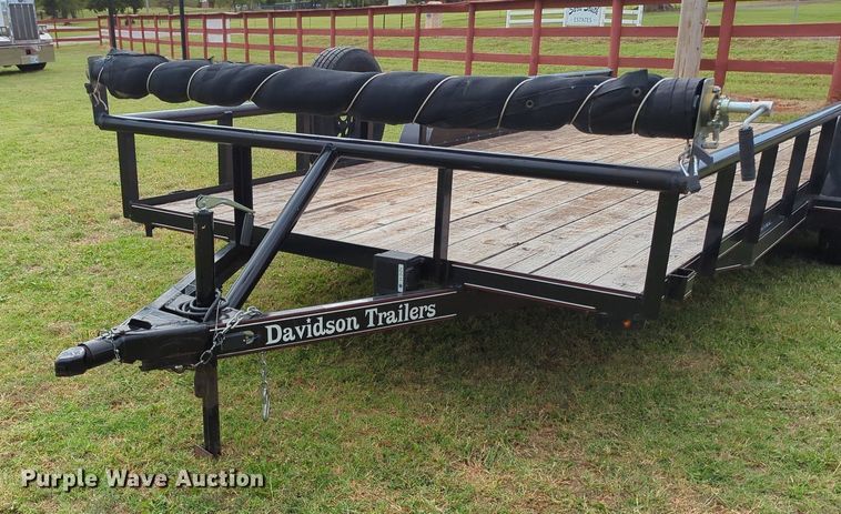 image for item MX9488 2021 Davidson Trailers  utility trailer