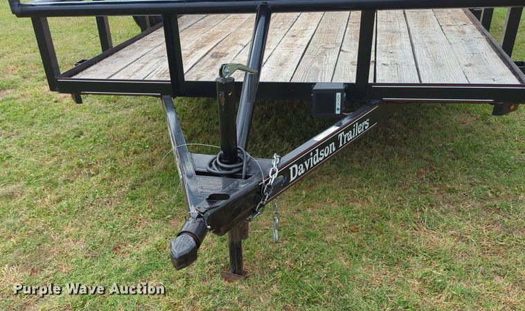 image for item MX9488 2021 Davidson Trailers  utility trailer
