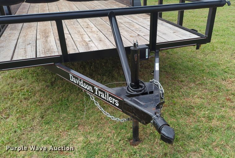 image for item MX9488 2021 Davidson Trailers  utility trailer