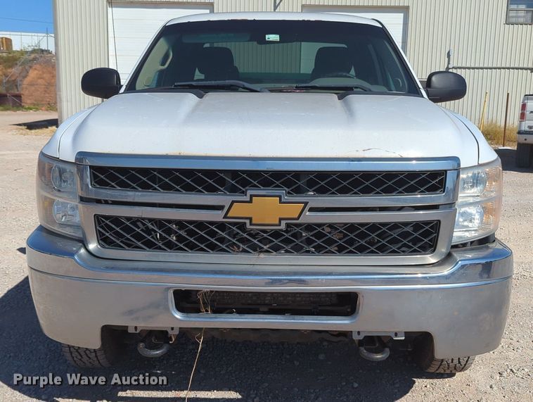 image for item MX9503 2012 Chevrolet Silverado 2500HD  Ext. Cab utility bed pickup truck