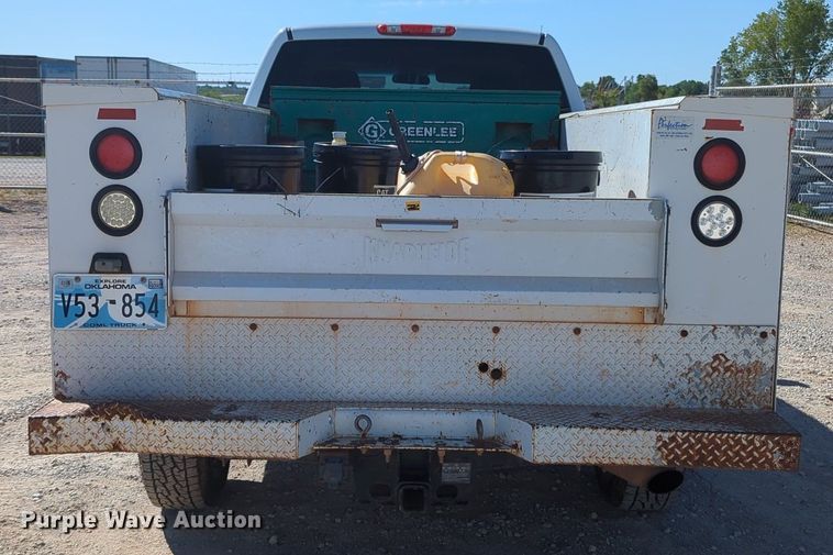 image for item MX9503 2012 Chevrolet Silverado 2500HD  Ext. Cab utility bed pickup truck