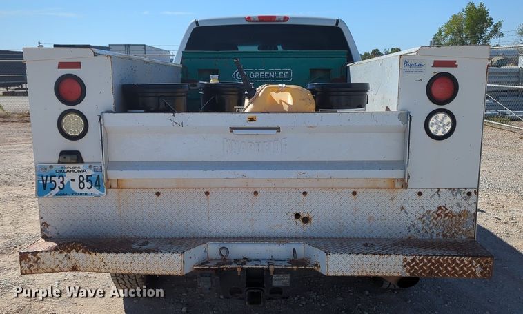 image for item MX9503 2012 Chevrolet Silverado 2500HD  Ext. Cab utility bed pickup truck