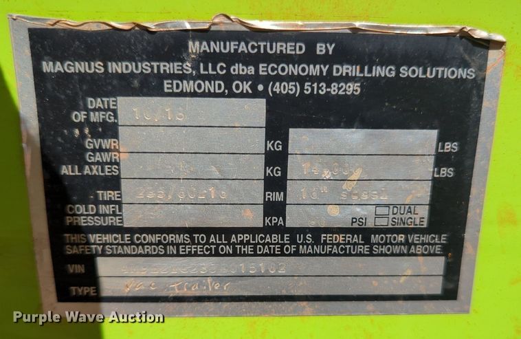 image for item MX9505 2018 Economy Drilling Solutions LKT800 Hydro  vacuum excavator