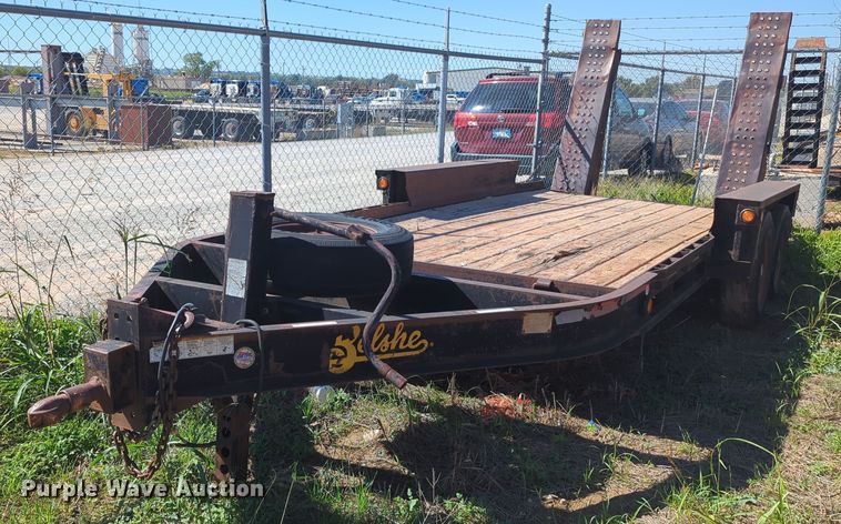 image for item MX9508 2013 Belshe WB12  equipment trailer