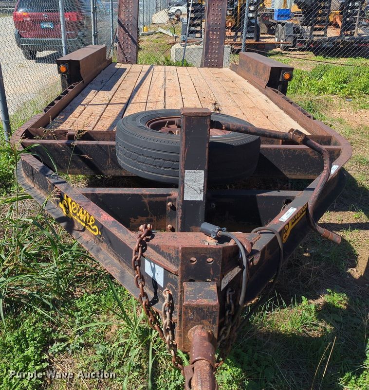 image for item MX9508 2013 Belshe WB12  equipment trailer