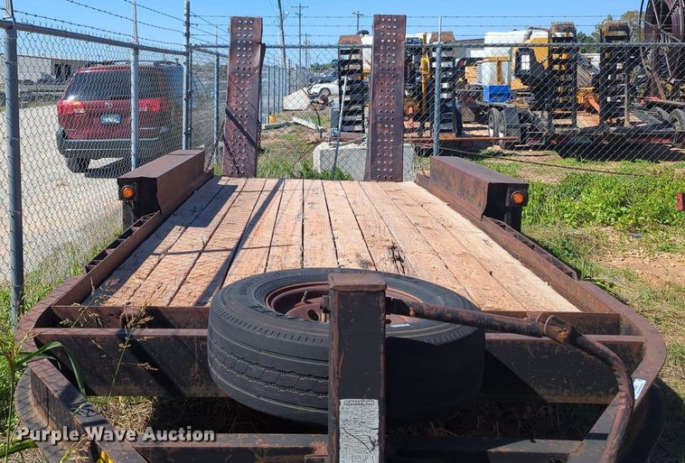 image for item MX9508 2013 Belshe WB12  equipment trailer