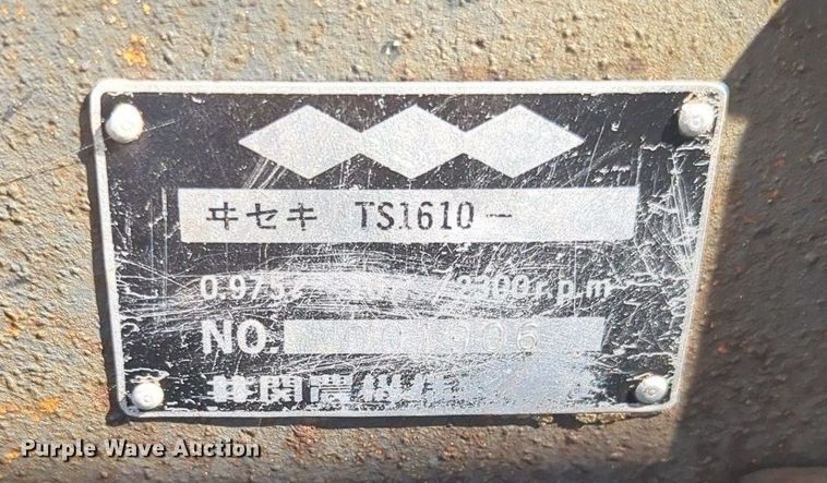 image for item MY9969 Iseki TS1610  tractor