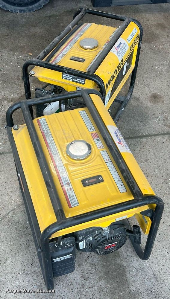 image for item NA9253 (2) Wacker GV2500 generators