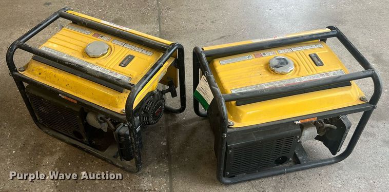 image for item NA9253 (2) Wacker GV2500 generators