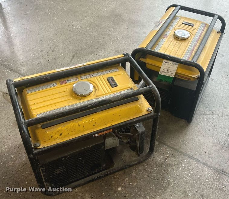 image for item NA9253 (2) Wacker GV2500 generators