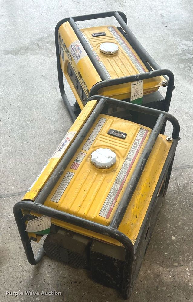 image for item NA9253 (2) Wacker GV2500 generators
