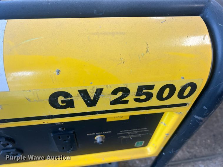 image for item NA9253 (2) Wacker GV2500 generators