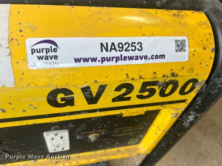 image for item NA9253 (2) Wacker GV2500 generators