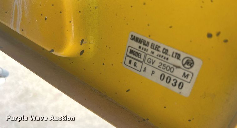 image for item NA9253 (2) Wacker GV2500 generators