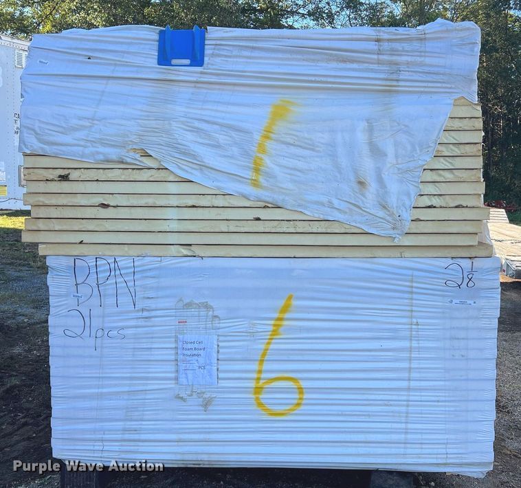 image for item NA9264 Approximately 326 foam board insulation