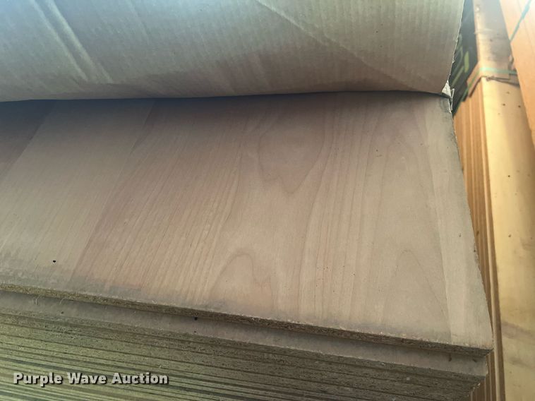 image for item NA9272 (4) bundles of veneer particle board