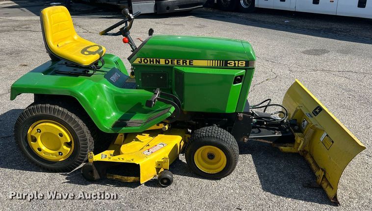 image for item NI9034 John Deere 318  lawn mower