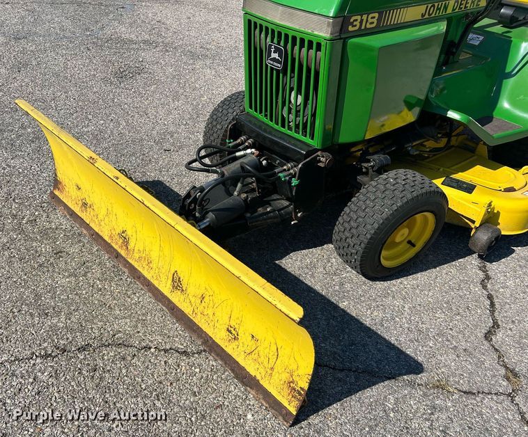 image for item NI9034 John Deere 318  lawn mower